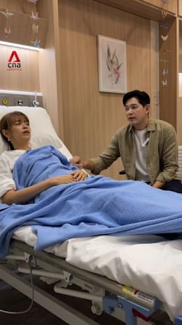 Tour Mediacorp’s hospital set with Romeo Tan and Felicia Chin