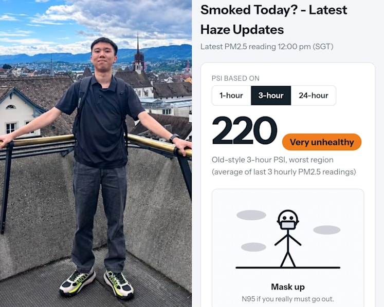 NTU student creates website that estimates how many cigarettes’ worth of haze you've breathed in NTU student creates website that estimates how many cigarettes’ worth of haze you've breathed in