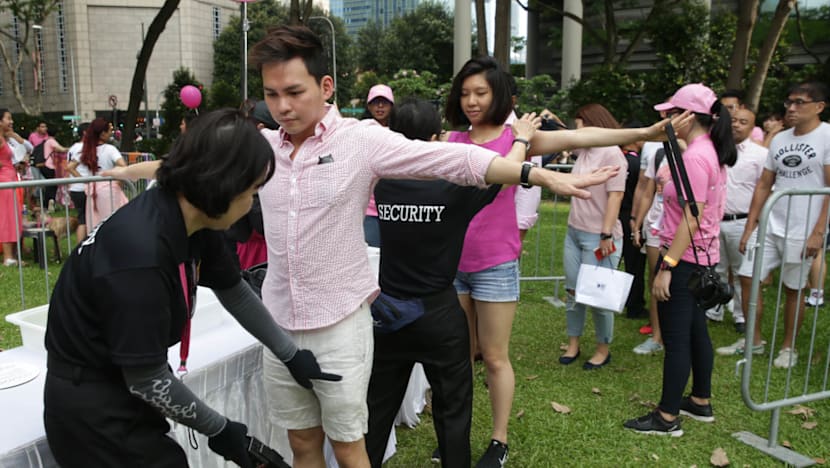 Pink Dot supporters turn up in force despite tighter security measures
