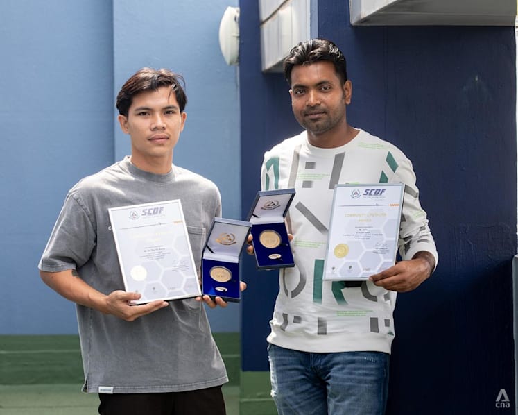 ‘It could have been my child’: Bangladeshi lorry driver one of two foreign workers awarded for rescuing boy from window ledge