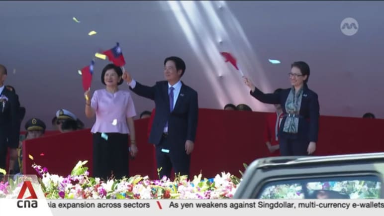 China criticises William Lai's speech on boosting Taiwan's defences 