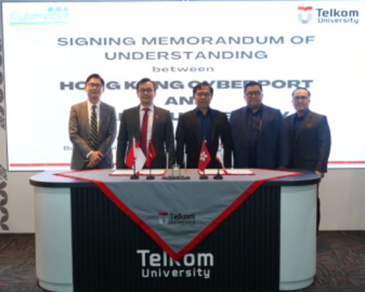 Cyberport and Telkom University Formed Partnership to Accelerate HK Tech Expansion in ASEAN and Belt & Road