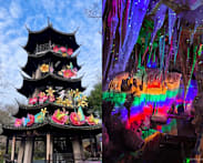  ‘Overkill’: Chinese travellers push back against ‘tacky’ aesthetics taking over scenic spots in China