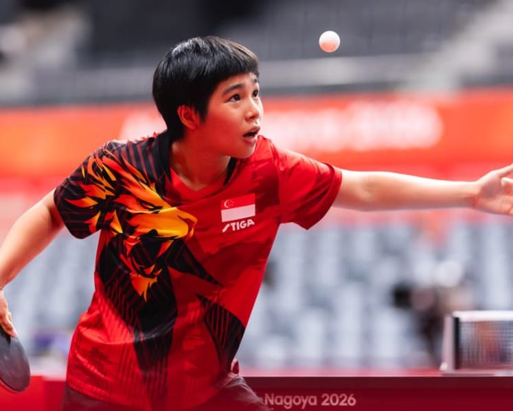 Singapore upset Hong Kong in women's table tennis team event at Asian Games Singapore upset Hong Kong in women's table tennis team event at Asian Games