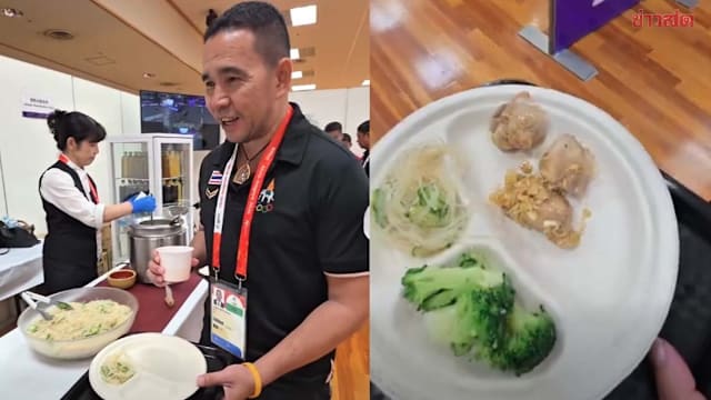 亚运餐饮有落差？泰国教练嫌场地午餐分量少