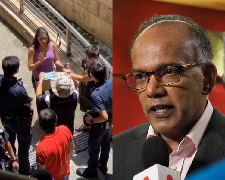 Woman who said she’s ‘sovereign’ to be charged; Shanmugam says people rejecting laws shouldn't expect to benefit from society