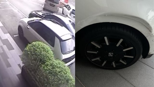 爱车疑被狮城宝马擦撞 柔二王子社媒贴车牌号码