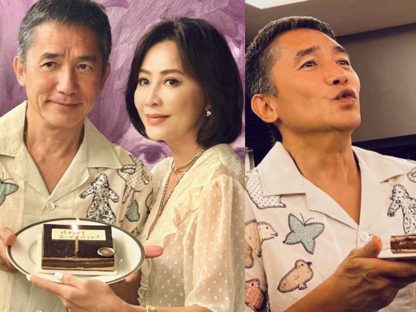 Tony Leung looks so cute on his 61st birthday