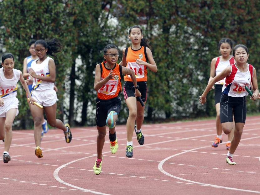 In schools, Minister of Culture, Community and Youth Lawrence Wong said students are exposed to sports through a quality and rigorous Physical Education curriculum. TODAY FILE PHOTO