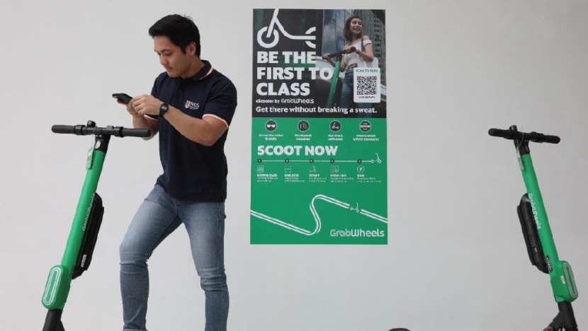Grab, NUS trial e-scooter sharing service on campus