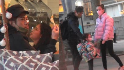 Aaron Kwok And Family Seen Having Dinner... Which They Couldn’t Finish ’Cos Of Hongkong’s COVID-19 Restrictions