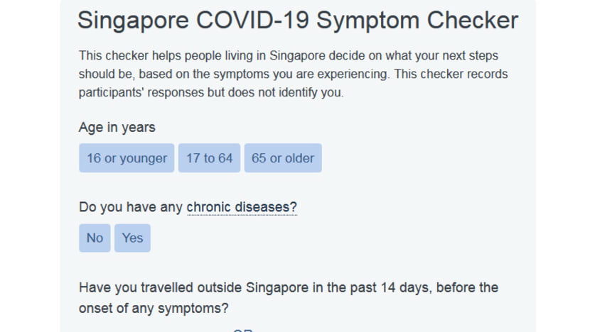Covid-19: New website launched to help individuals with possible symptoms decide on next course of action