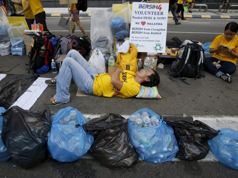 Bersih 4 rallies in Kota Kinabalu, Kuching ended prematurely