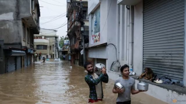 尼泊尔洪灾与泥石流导致逾200人死亡 26人失踪
