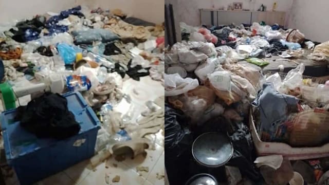 泰国女租客退租后留满屋腐烂垃圾 狗粪遍地恶臭弥漫