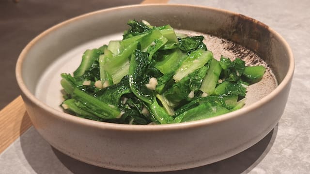 食谱：蒜蓉炒油麦菜