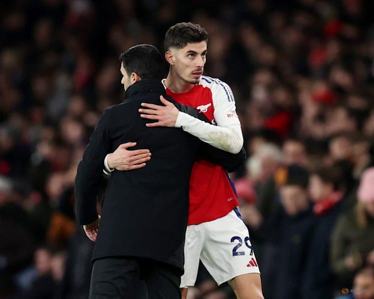 Return of Havertz will boost Arsenal's struggling attack, Arteta says