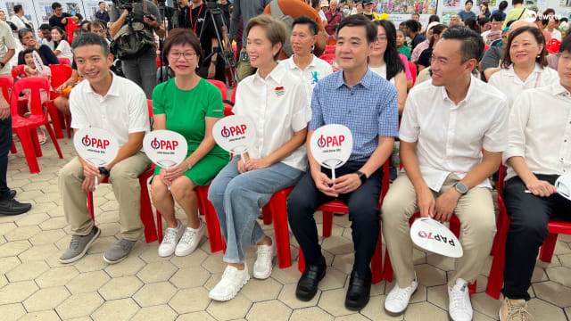 财政部前司长罗守恩现身惹兰勿刹集选区社区活动
