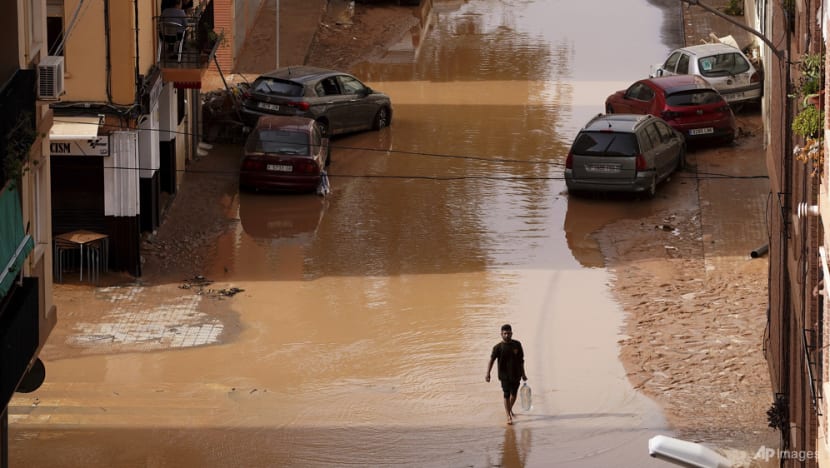 Spanish floods kill 95 as year of rain falls in a day in Valencia Spanish floods kill 95 as year of rain falls in a day in Valencia