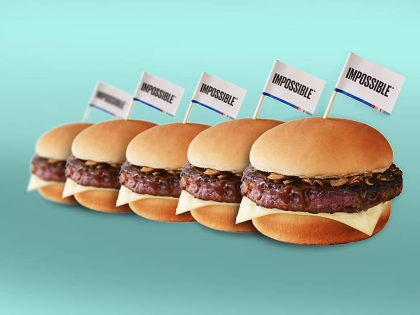 MOS Burger Singapore now serving the plant-based Impossible patty