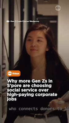 Purpose, impact and human connection outweigh paycheques and bonuses for them. #8dayssg #8dayssgtrending #genz #socialwork #jobs 