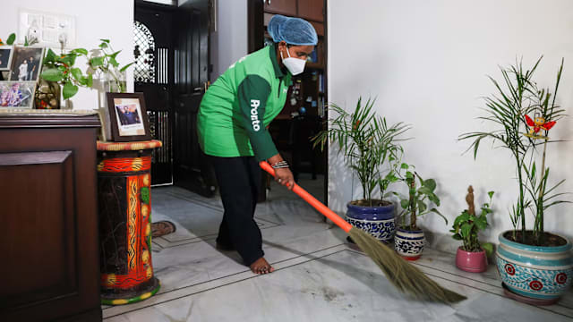 印度1美元时薪家政掀热潮 安全隐忧引关注