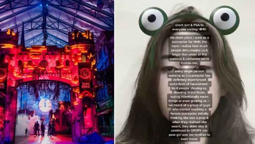 Ditolak, dilontar kata-kata kesat; pelakon Halloween Horror Night di Sentosa minta pelawat lebih bertimbang rasa Ditolak, dilontar kata-kata kesat; pelakon Halloween Horror Night di Sentosa minta pelawat lebih bertimbang rasa