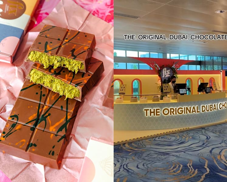 Fix Dessert Chocolatier, original maker of viral Dubai chocolate, opens pop-up store at Changi Airport
