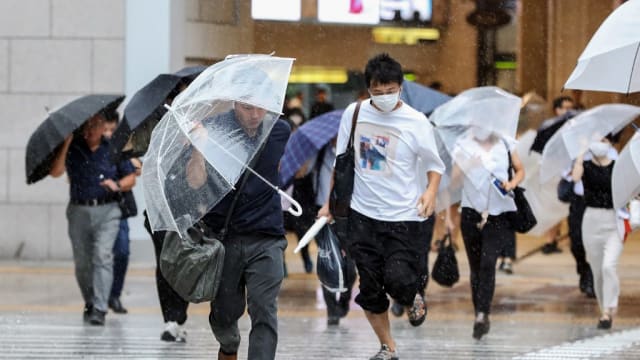 台风“玛丽亚”登陆日本 降雨量或创新高