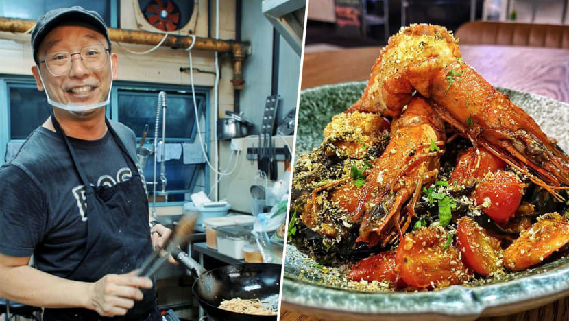 Hawker Sells ‘Secret Menu’ Of Gourmet Handmade Pasta Like Squid Ink Prawn Tagliatelle In Evenings