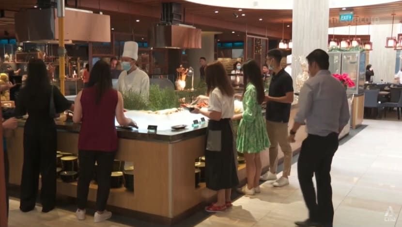 Hotel restaurants see brisk business as crowds flock back for Christmas