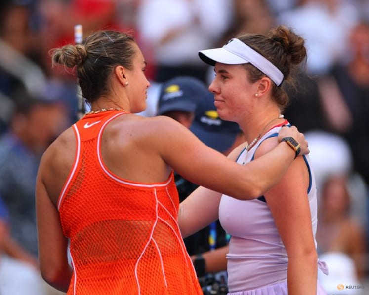 Sabalenka survives Noskova test to reach US Open semis