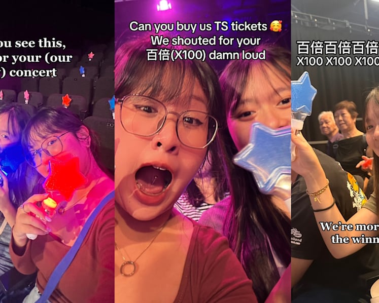 This local TikToker didn’t get tickets to Taylor Swift’s concert, so her dad got her tix to watch The Sheng Siong Show 