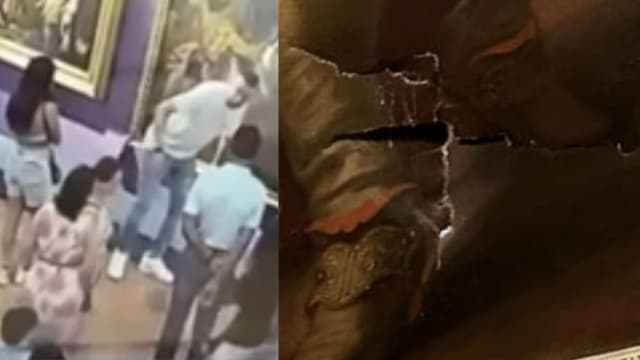 游客拍照不慎跌倒 撞破意大利美术馆18世纪名画