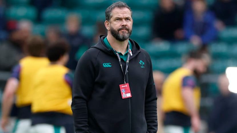 Ireland coach Farrell signs extension through 2031 World Cup