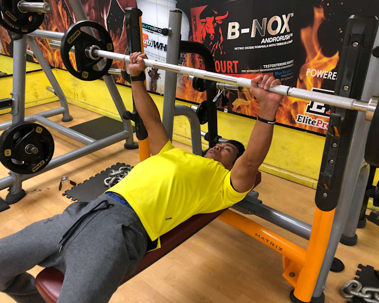 After brush with drugs, fitness buff, 49, guns for para-powerlifting success