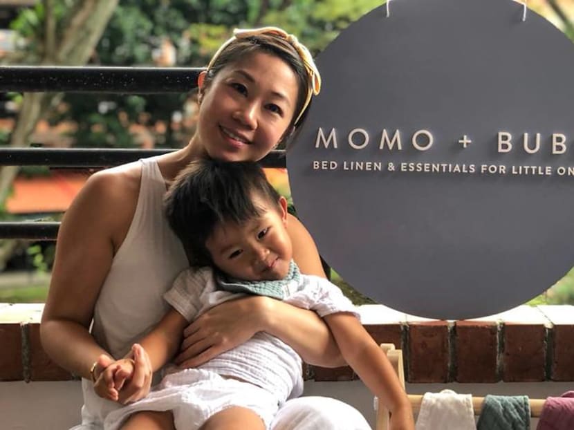 The 'mumpreneur' who started her own range of muslin bed linen for young ones