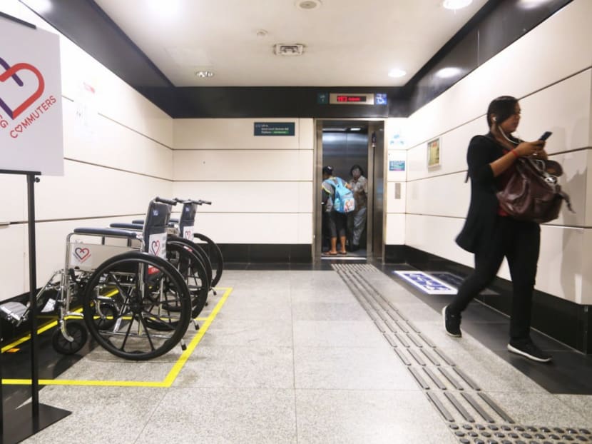 Elderly, disabled commuters get helping hand at Outram MRT