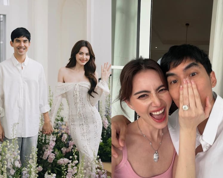 Thai actress Davika Hoorne engaged to actor-screenwriter Ter Chantavit