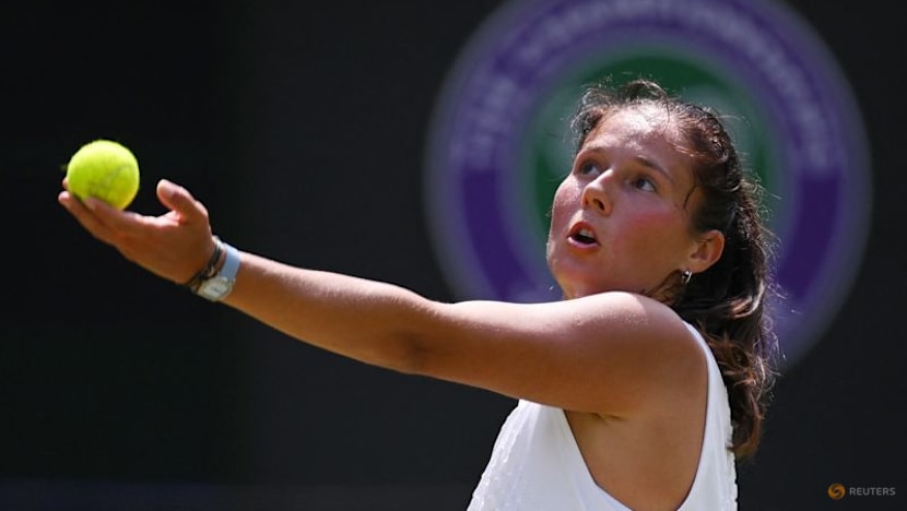 Flair, fire and fight as Osaka beats Kasatkina to make Wimbledon last 16
