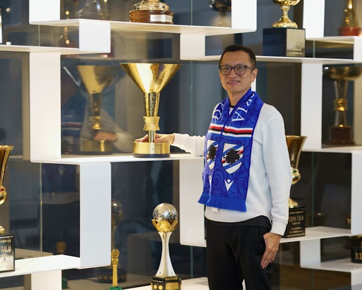 From Singapore to Sampdoria: The low-profile businessman hoping to rescue a sleeping Italian football giant
