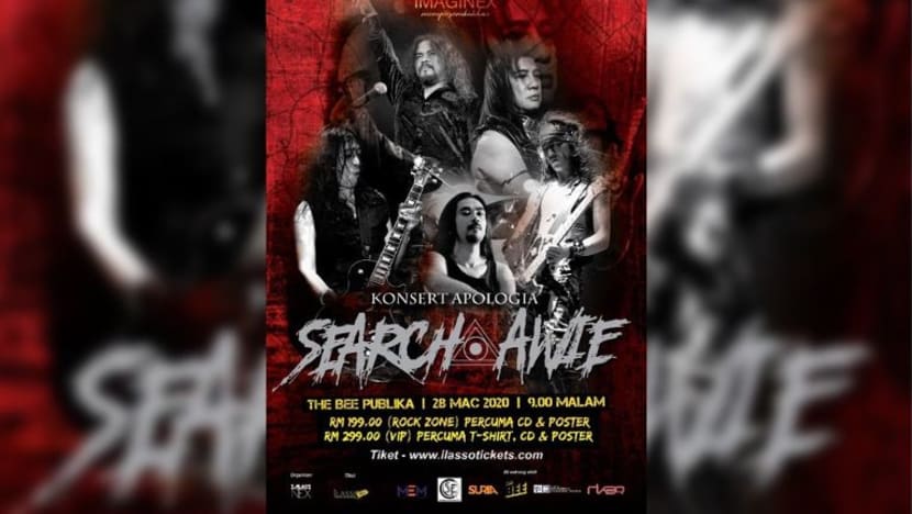 Amy restu 'diganti' Awie dalam konsert Search