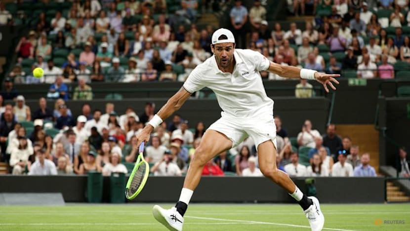 Wawrinka bows out of final Wimbledon after loss to Berrettini