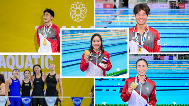 游泳项目再有五金进账 我国泳队19金8银7铜收官