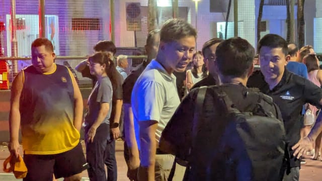 荷兰村组屋单位火患 陈振声：会安顿受影响单位住户