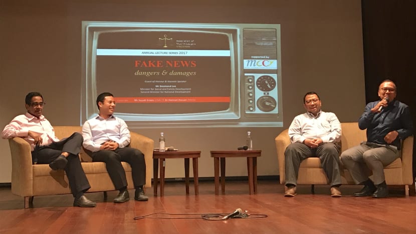 Problem of fake news could get worse: Desmond Lee