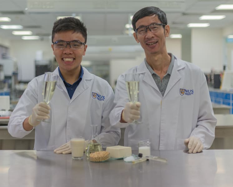 Tofu wine on the menu, as NUS researchers develop alcoholic drink from tofu waste
