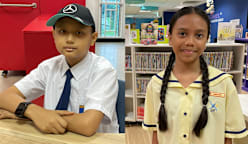 Dua pelajar ini bangkit dari cabaran kesihatan dan keluarga, cemerlang dalam PSLE 