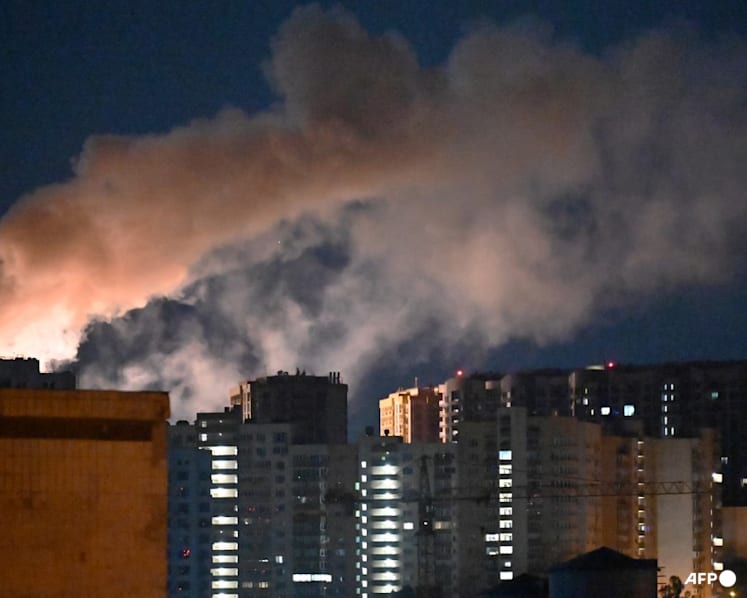 Russia strikes Ukraine capital with missiles and drones, wounds five
