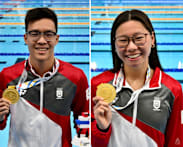 Letitia Sim sets SEA Games record, but decade-long winning streaks end in the pool for Singapore